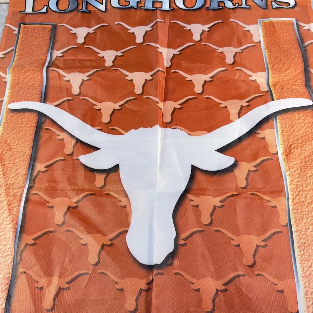 Texas Longhorns Banner Flag University of‎ Texas NCAA College Football Decor